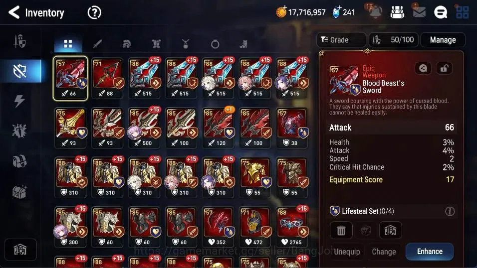Epic Seven Accounts Global| 5ML(Belian,DKSharun,Astromancer Elena,Abys image 9