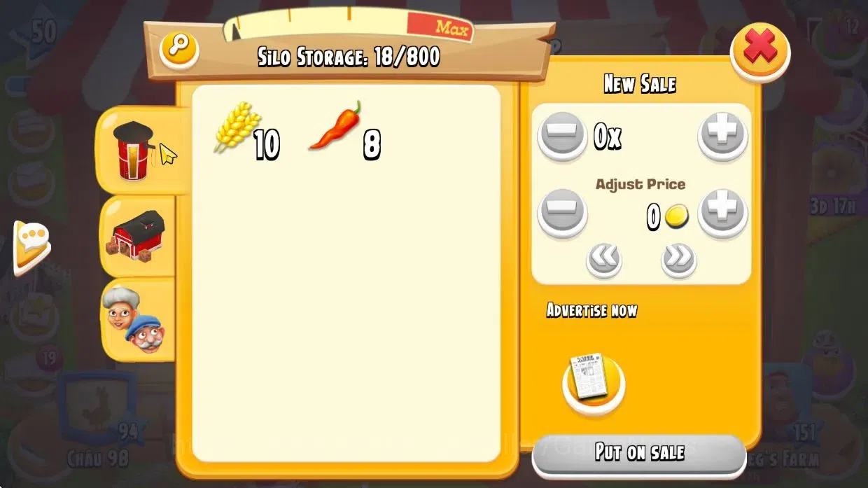 Hay Day Accounts Lvl 50 |Silo Storage 800 + Barn Storage 3100 + 996 image 9