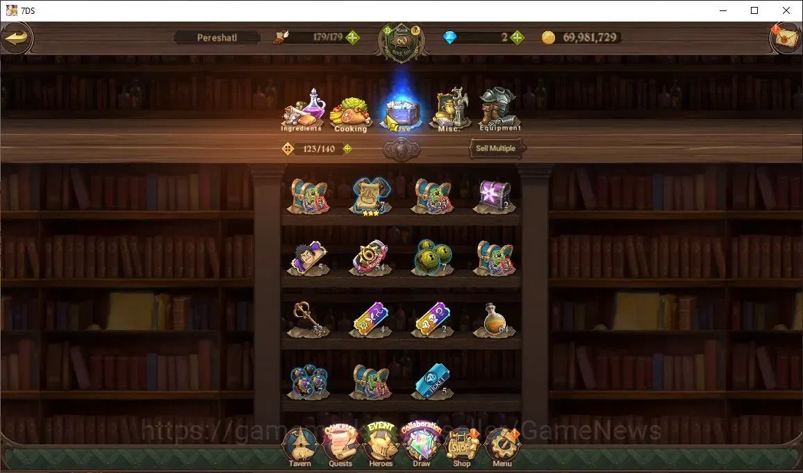 The Seven Deadly Sins: Grand Cross Accounts Asia|1,7M CC|Chapter 5|110 LS|1 LR+5 UR+Collab ReZ image 16
