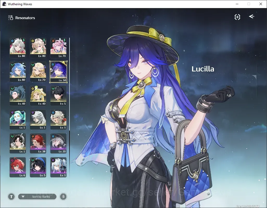 Wuthering Waves Accounts Mid-Game SEA |UL 55|8 Limited|(Denia,Carlotta,Qingxiao)+Sign 1