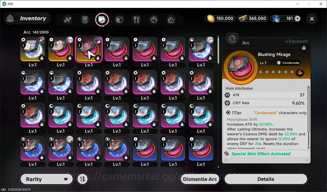 Neverness to Everness Accounts GLOBAL SEA|HL 3|3 S-Class| Limited Shinku+Sign, Baicang+Sign, Hathor |2 Selector On|Orchid 11