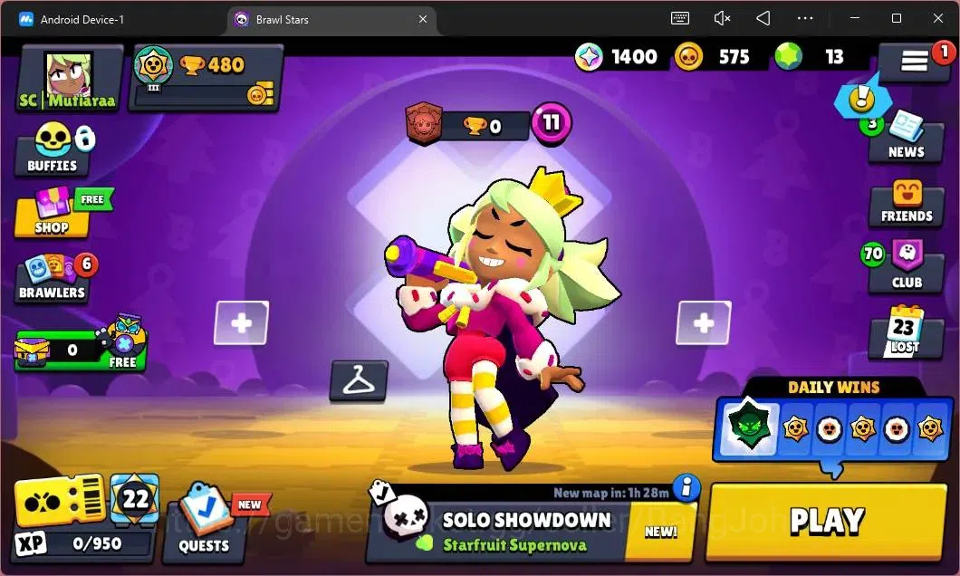 Brawl Stars Accounts Global |480 Thropy|12 Brawler|1 Max Lv Hypercharge image 1