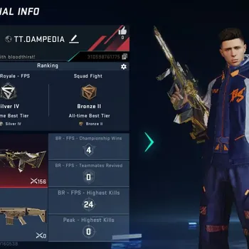 Blood Strike Accounts Collab Skin ASIA|1 ETERNAL: AUG-Empyrean|3 Legendary GUN|1 Collab KRAKEN-Enzo|2 EPIC LUCKY CHEST|Check