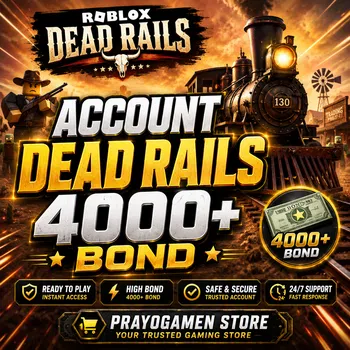 Roblox Accounts ACCOUNT DEAD RAILS 4000+ BOND - INSTAN DELIVERY