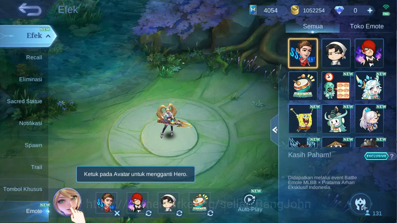 Mobile Legends: Bang Bang Accounts Others hero 131 skin 250+ aspirant LAYLA, valentine fanny, venom GS, dragon ling, saber 15
