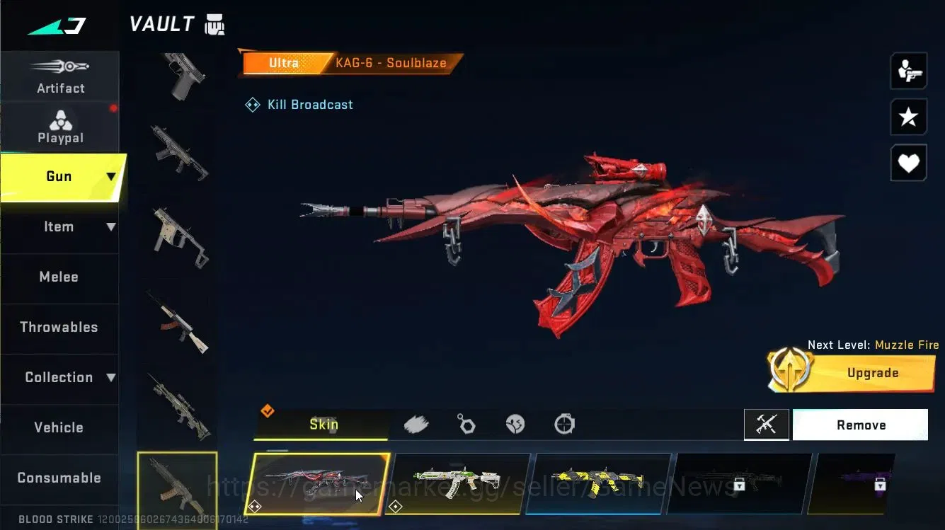 Blood Strike Accounts Asia|ETERNAL[DEagle-Scorpius Lv2,M700-Seraph Lv3]| image 13