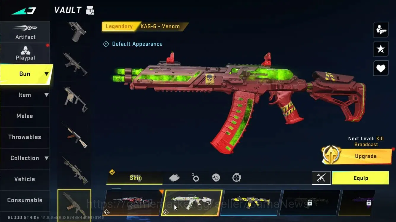 Blood Strike Accounts Asia|ETERNAL[DEagle-Scorpius Lv2,M700-Seraph Lv3]| image 14