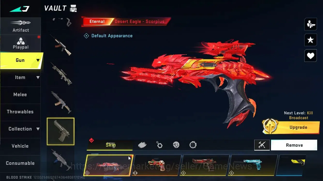 Blood Strike Accounts Asia|ETERNAL[DEagle-Scorpius Lv2,M700-Seraph Lv3]| image 15