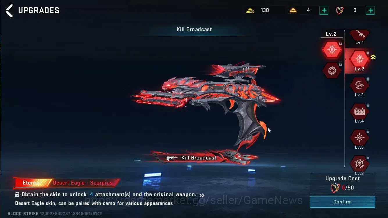 Blood Strike Accounts Asia|ETERNAL[DEagle-Scorpius Lv2,M700-Seraph Lv3]| image 16