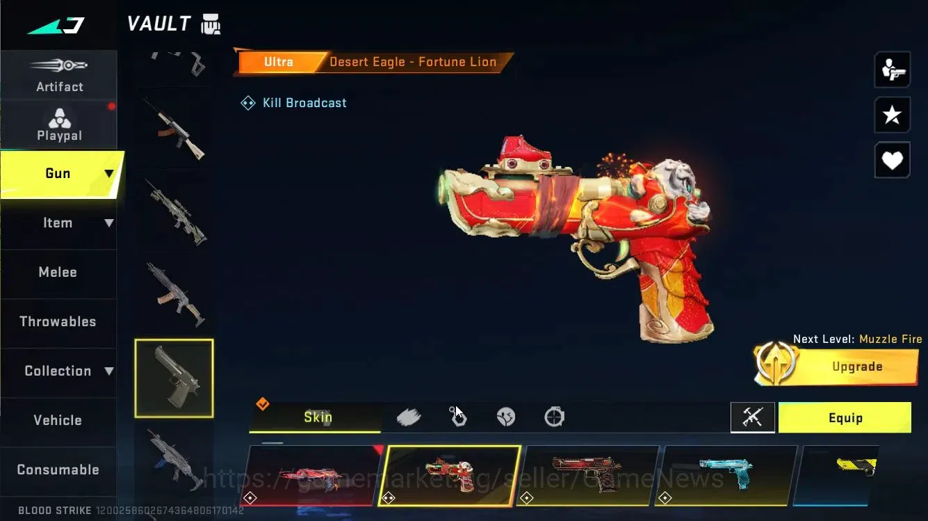 Blood Strike Accounts Asia|ETERNAL[DEagle-Scorpius Lv2,M700-Seraph Lv3]| image 17