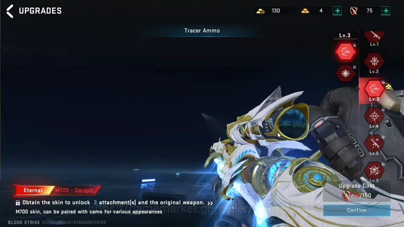 Blood Strike Accounts Asia|ETERNAL[DEagle-Scorpius Lv2,M700-Seraph Lv3]| image 20