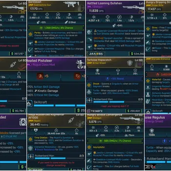 Borderlands 4 Others [GOD ROLL-FULL BUILD] L60 CROSSFIRE ST4CKBOT C4SH BUILD - SOLO MAYHEM 20 - 12 ITEMS - CRAZY BUILD
