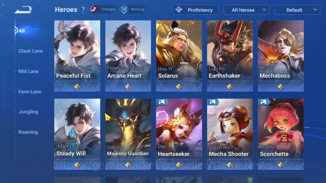 Honor of Kings Accounts Hero 7 |Starter with Legend Skin Selection Chest(D image 1