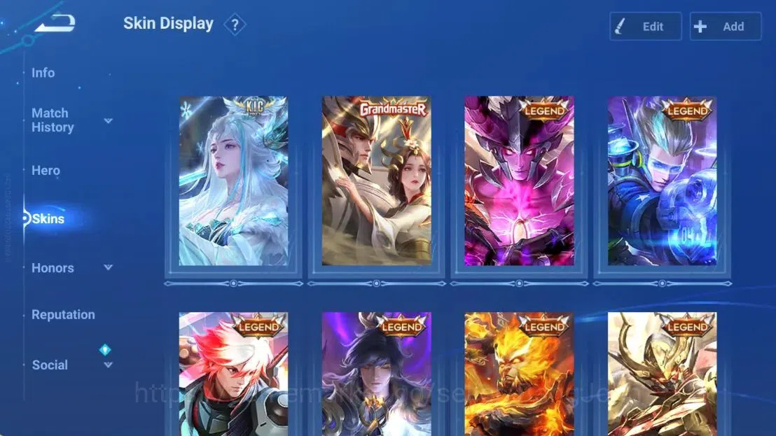 Honor of Kings Accounts Global | 112H 265S |MYTHIC Mulan|Saint Seiya Dharm image 12