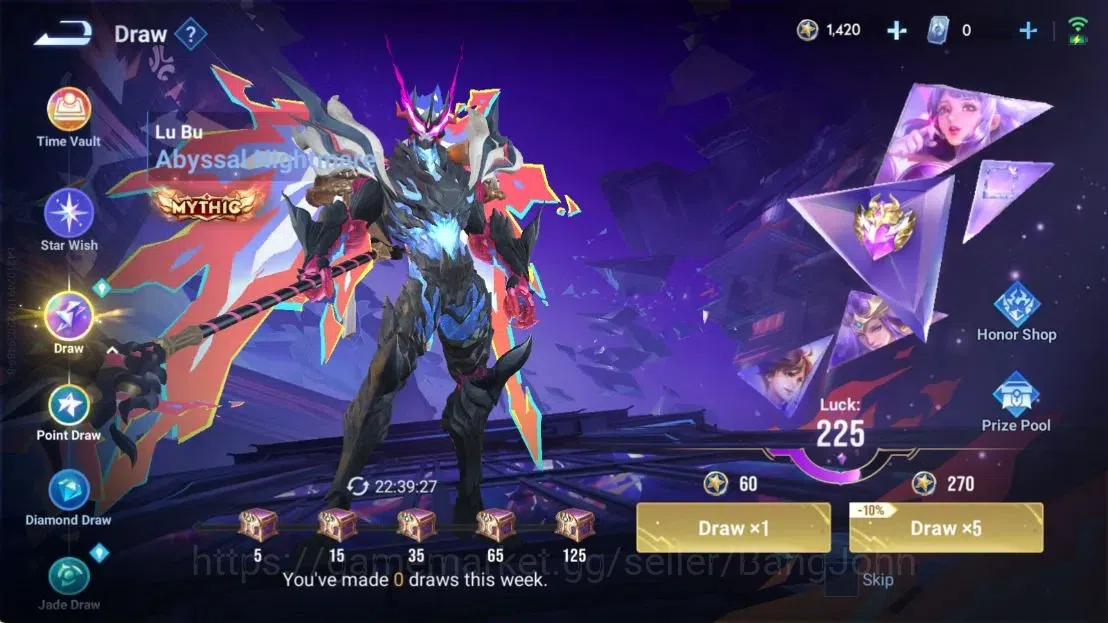 Honor of Kings Accounts Global | 112H 265S |MYTHIC Mulan|Saint Seiya Dharm image 16