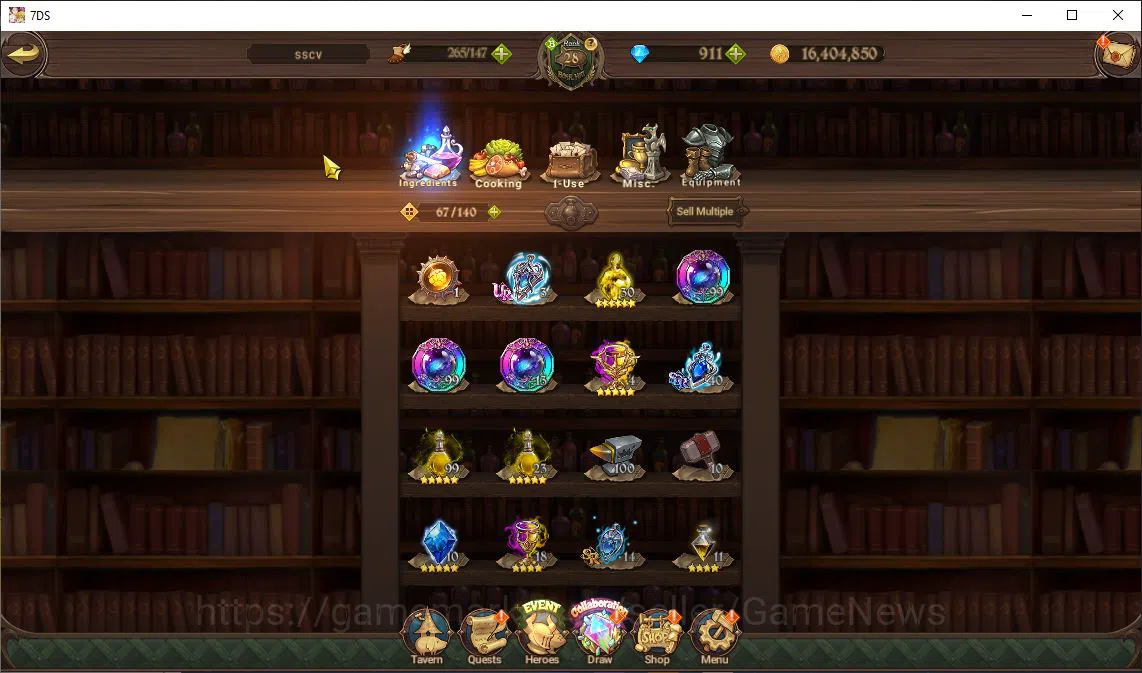 The Seven Deadly Sins: Grand Cross Accounts Global|738K CC|911 DM|Chapter 4|3 UR+Colab|Merlin  image 11
