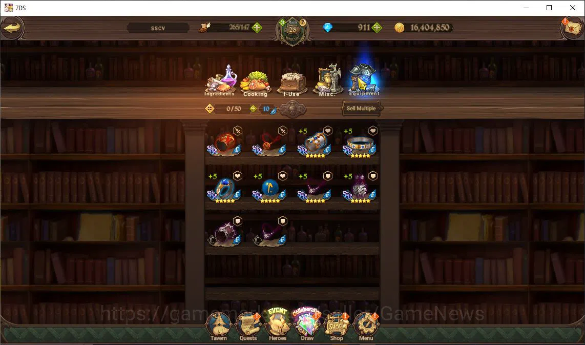 The Seven Deadly Sins: Grand Cross Accounts Global|738K CC|911 DM|Chapter 4|3 UR+Colab|Merlin  image 15