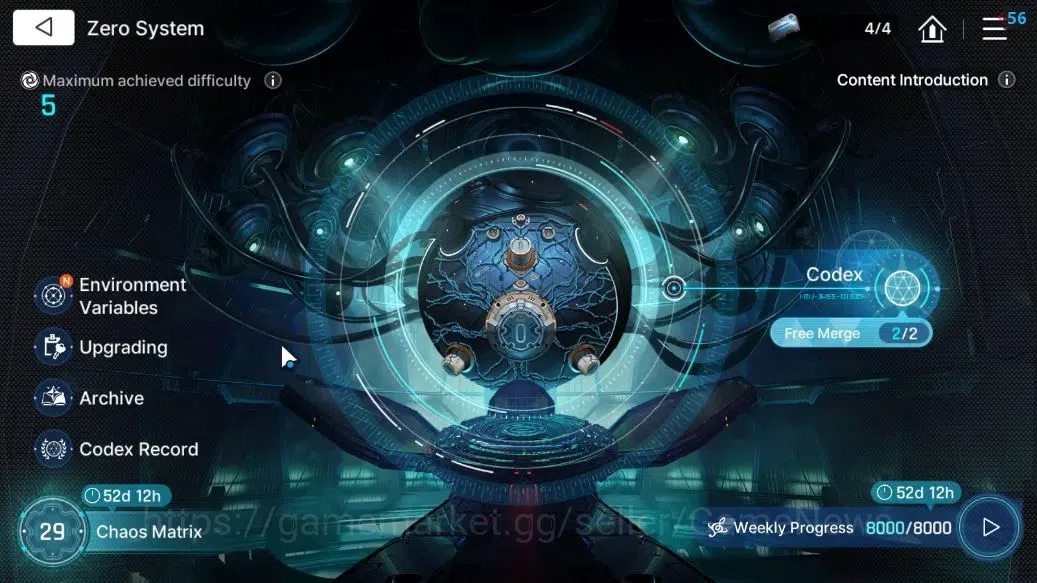 Chaos Zero Nightmare Accounts GLOBAL Lv 50|8 SSR[HeidemarieM1,Tiphera,Nine,Veron image 19