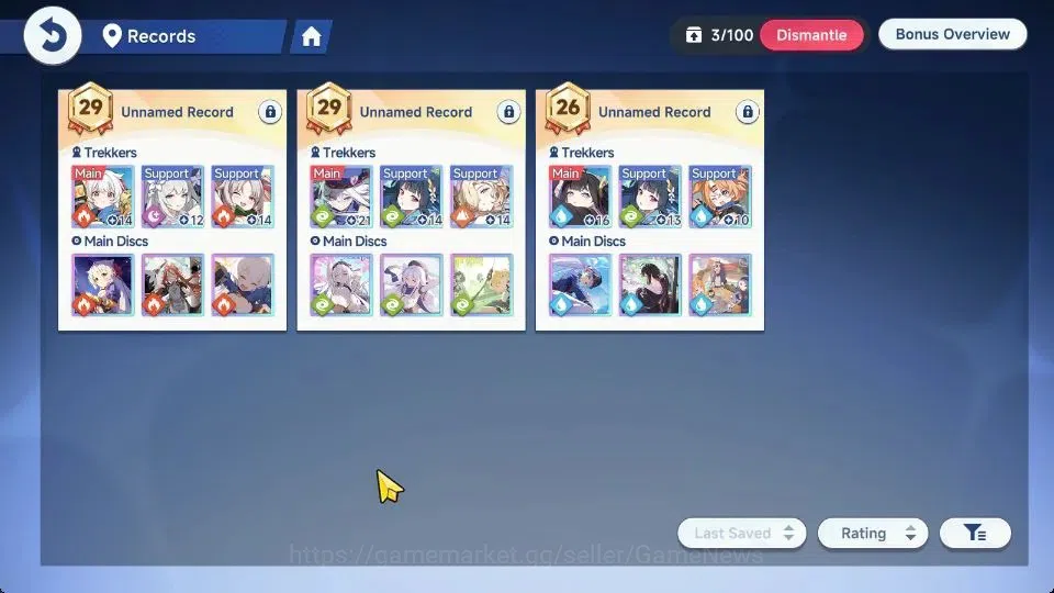 Stella Sora Accounts GLOBAL Lv40|16 SSR 4 Limited[Otoha,Donna,Springsee image 15