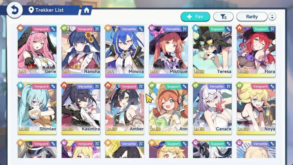 Stella Sora Accounts GLOBAL Lv40|16 SSR 4 Limited[Otoha,Donna,Springsee image 2