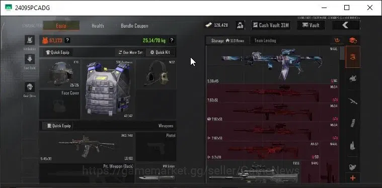 Arena Breakout Accounts MOBILE Lv30|SV 58,1M|CV 31M|4 Set|SS AKM,QS AKS-74 image 4