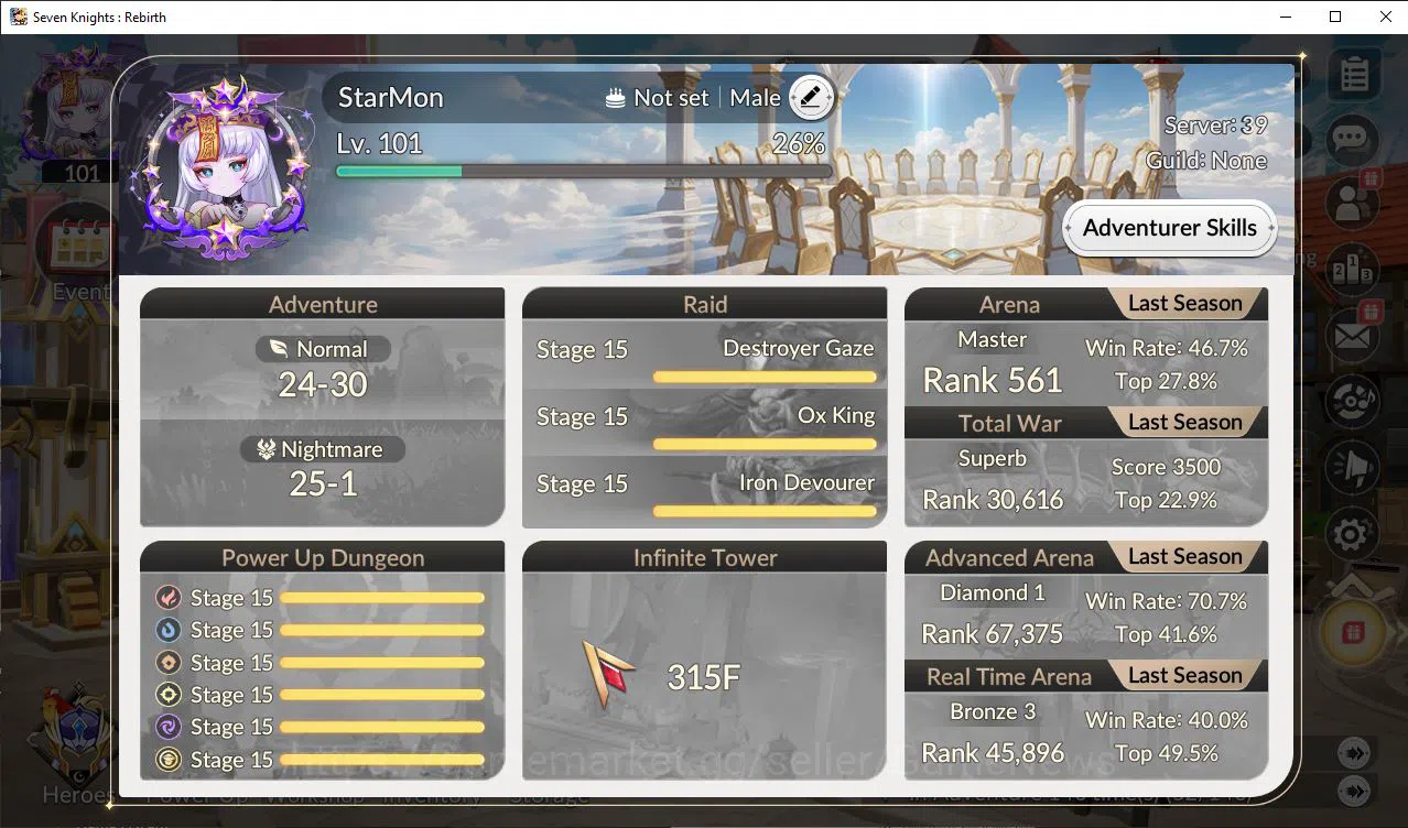 Seven Knights Re:Birth Accounts [Re:BIRTH] 3 Ex-7k [FaiTC1,MeliaTC1,JuriTC1] +19 T image 5