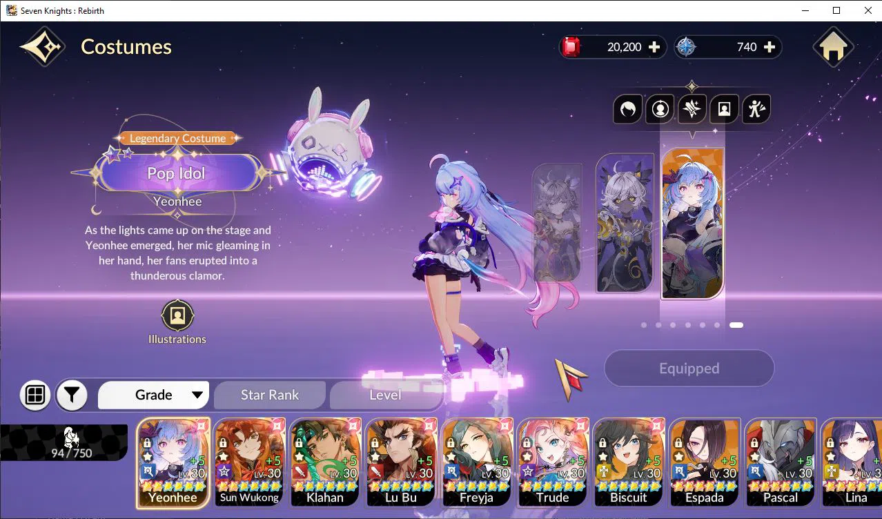 Seven Knights Re:Birth Accounts [Re:BIRTH] 3 Ex-7k [FaiTC1,MeliaTC1,JuriTC1] +19 T image 6