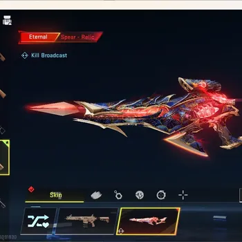 Blood Strike Accounts Collab Skin ASIA | 2 Eternal Gun: Spear-Relic,MP7-Tidesong|1 AOT Striker: RAN-Mikasa:Angel|3 Ultra