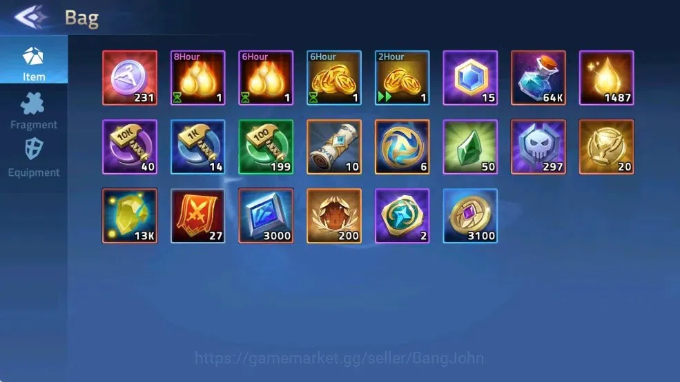 Mobile Legends: Adventure Accounts Global | LV 42 | 576K Power | Camp 19-30 | VIP 4 | image 18