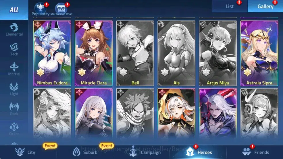Mobile Legends: Adventure Accounts Global | LV 42 | 576K Power | Camp 19-30 | VIP 4 | image 7