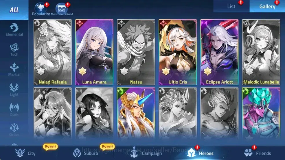 Mobile Legends: Adventure Accounts Global | LV 42 | 576K Power | Camp 19-30 | VIP 4 | image 8