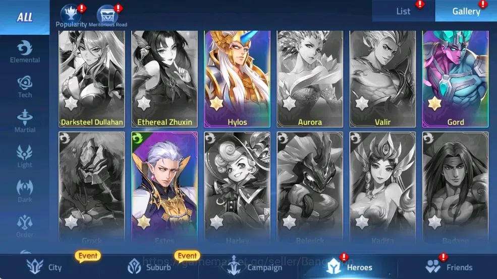 Mobile Legends: Adventure Accounts Global | LV 42 | 576K Power | Camp 19-30 | VIP 4 | image 9