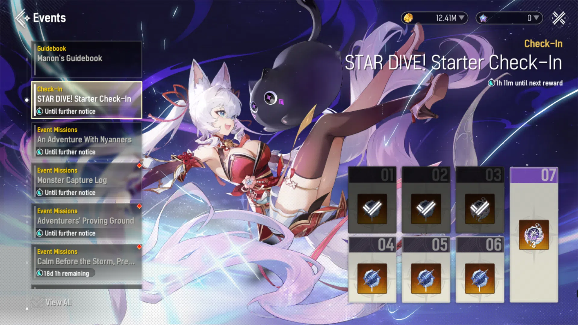 Mongil:Star Dive Accounts Global | Lv 36 Mid Game | 4 SSR (Esther, Flare, Ji image 11