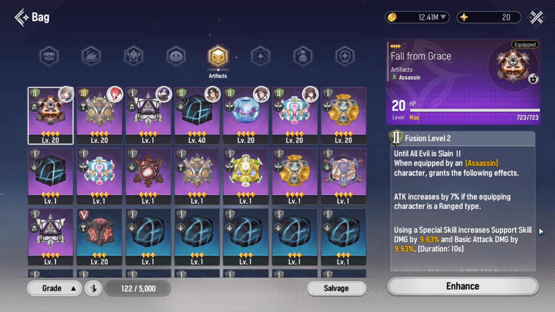 Mongil:Star Dive Accounts Global | Lv 36 Mid Game | 4 SSR (Esther, Flare, Ji image 16