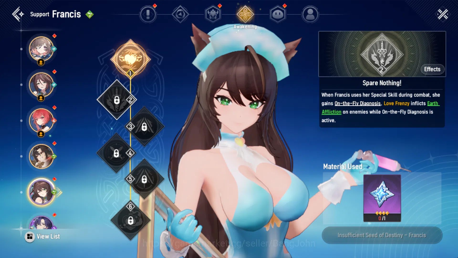 Mongil:Star Dive Accounts Global | Lv 36 Mid Game | 4 SSR (Esther, Flare, Ji image 7