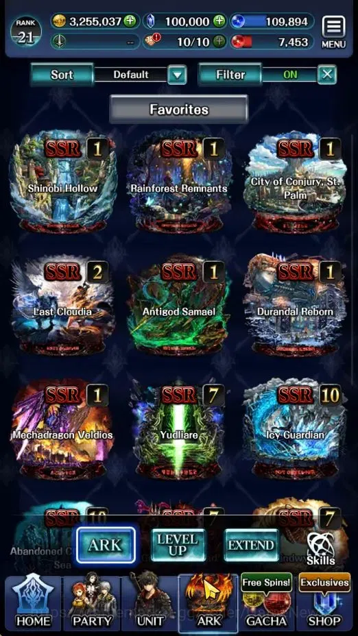 Last Cloudia Accounts GLOBAL|Rank 21|100k Crystal|Top Tier Unit [Arkh Ki image 3
