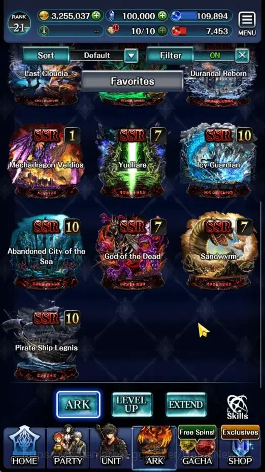 Last Cloudia Accounts GLOBAL|Rank 21|100k Crystal|Top Tier Unit [Arkh Ki image 4