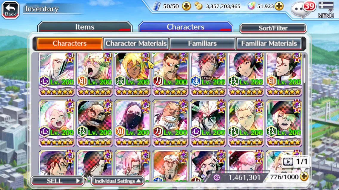 Bleach: Brave Souls Accounts Mid-Tier [GLOBAL]51k Orb|Uryu TYBW26,Rukia 10th Anniv,Nelliel Orient,Helibel Cacao,2 BTW 12