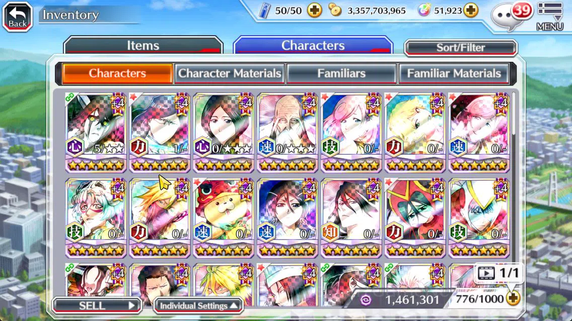 Bleach: Brave Souls Accounts Mid-Tier [GLOBAL]51k Orb|Uryu TYBW26,Rukia 10th Anniv,Nelliel Orient,Helibel Cacao,2 BTW 14