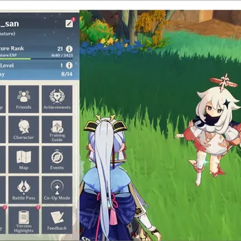 Genshin Impact Accounts Starter ASIA|AR 21|4 Limited(7*5 Char)|Zibai,Ayaka,Navia,Chiori|AQ Liyue|Low