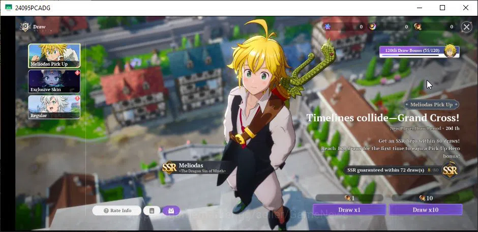 The Seven Deadly Sins: Origin Accounts [NA EAST] Lv 2 Fresh Starter |3 SSR| Meliodas, Dra image 6