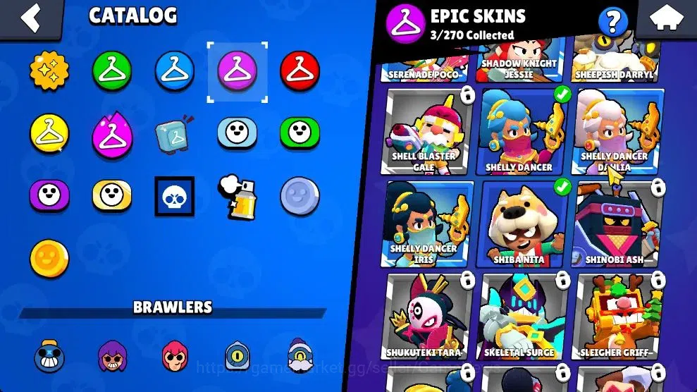 Brawl Stars Accounts 1654 Trophy|17 Brawlers 1 Max Lvl [Nita] Myth Will image 10