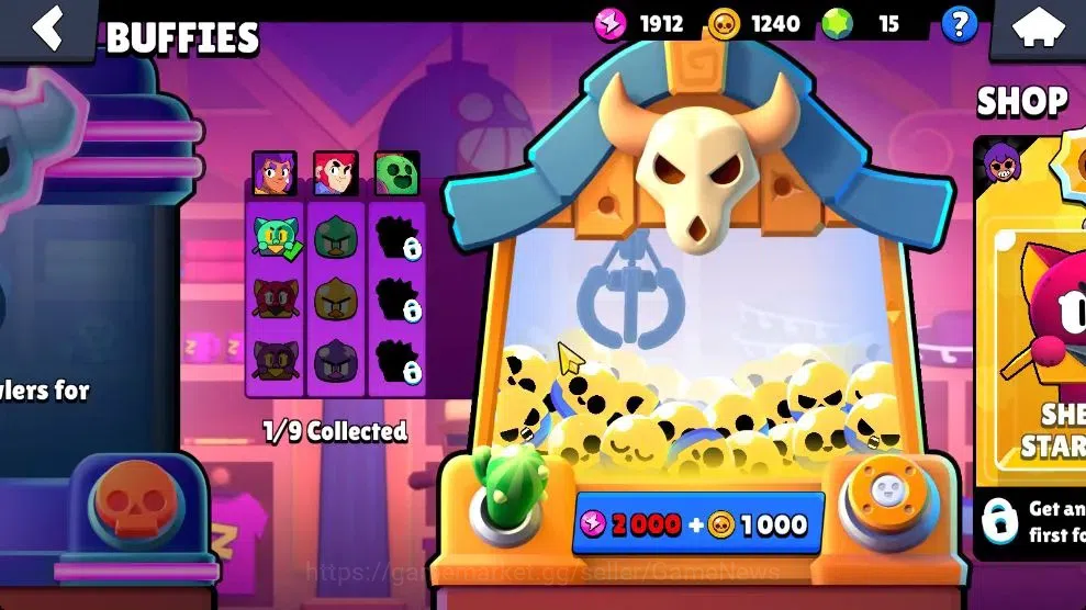 Brawl Stars Accounts 1654 Trophy|17 Brawlers 1 Max Lvl [Nita] Myth Will image 15