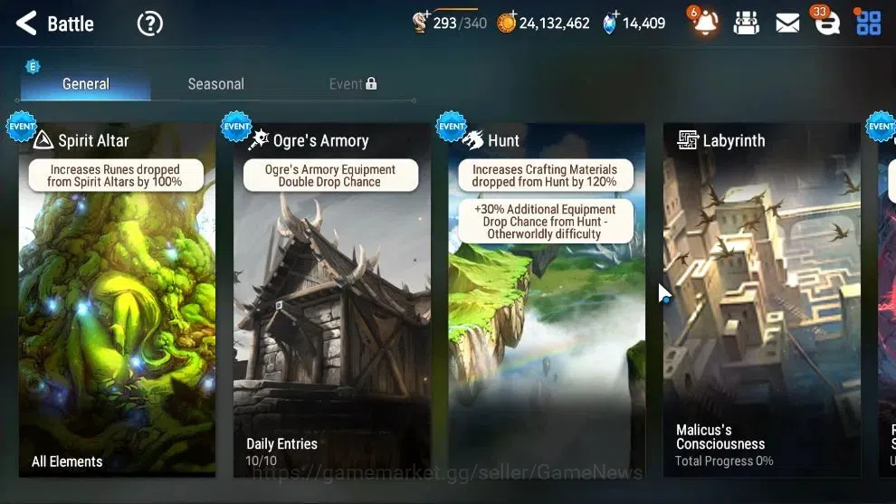 Epic Seven Accounts GLOBAL UnVerif|24 ML(LOT Scale,BoRunka,Salome,Hars image 15