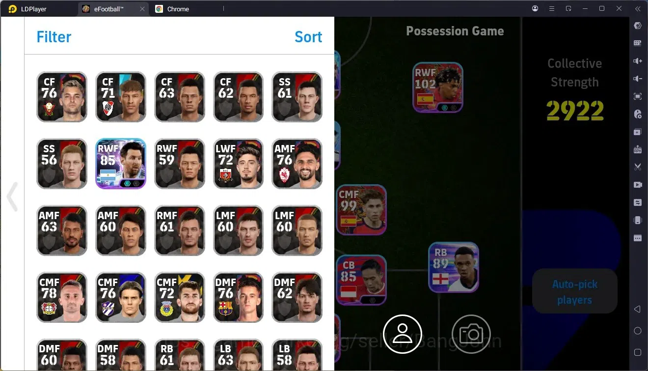 eFootball Accounts kaufen - Mobile | PW 2922 | Epic Steven