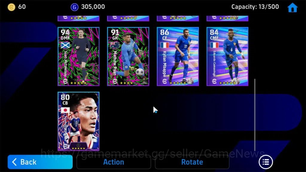 eFootball Accounts Legends & Iconic Players Android|BigTime Gianluigi Buffon,Epic Makoto Hasebe,Andriy S,ShowTime TFFC26 11