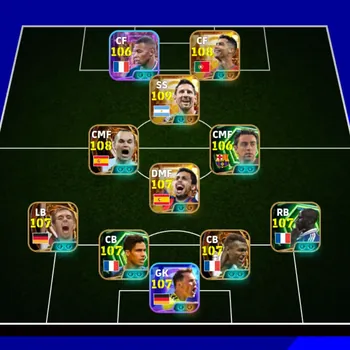 eFootball Accounts Legends & Iconic Players Android|PW 3325|Big T Messi,Ronaldo,Rodri,Iniesta,Dessailly,Phillip Lahm,Neymar