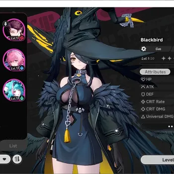 Neverness to Everness Accounts Global NA|Starter HL 3|3 S-Class 2 Limited|Blackbird & Lacrimosa|2 Limited Glider|3 S-Class