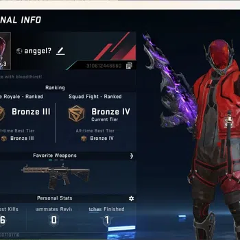 Blood Strike Accounts Rare Skin ASIA | 1 Eternal Gun: QBZ95 - Whisper | 1 Legendary Gun: HK416-Undercurrent |Check SS BS1999B