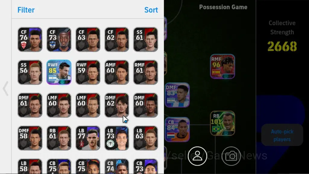 eFootball Accounts Android|Epic Johan Cruyff,Cafu,Andriy Shevchenko,S image 2